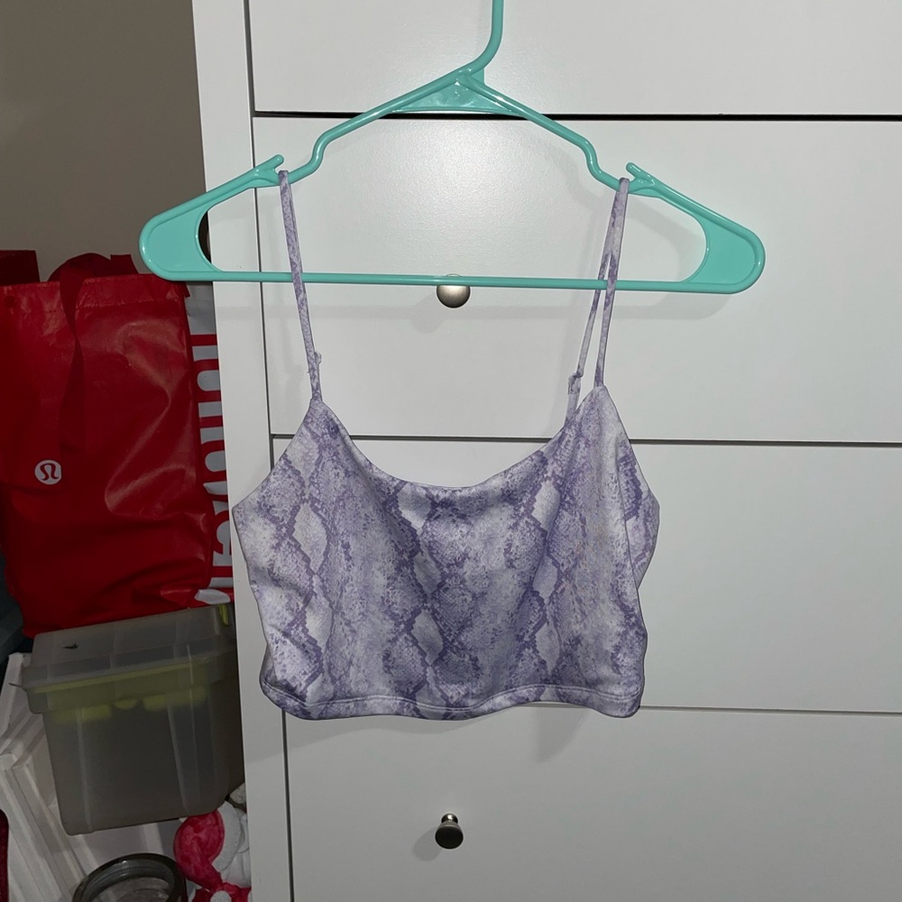 Purple tank top
